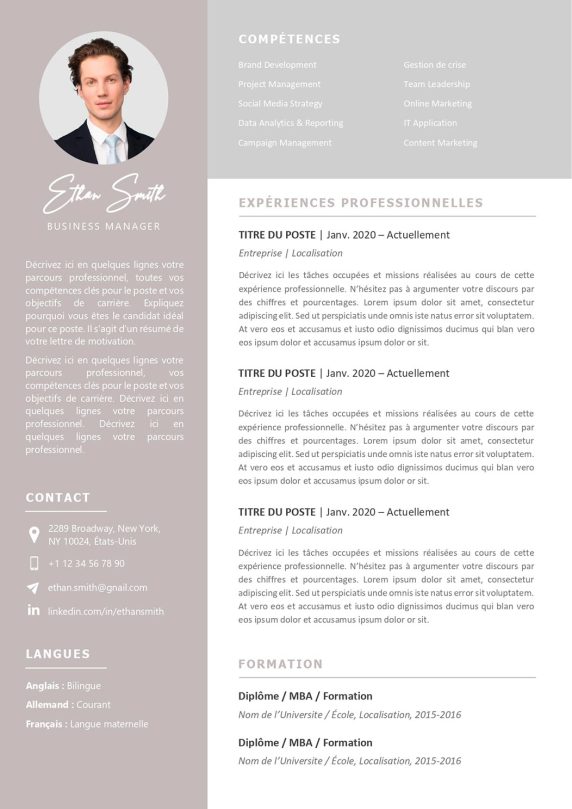 modele-de-cv-sydney-pret-a-remplir-word-2015d