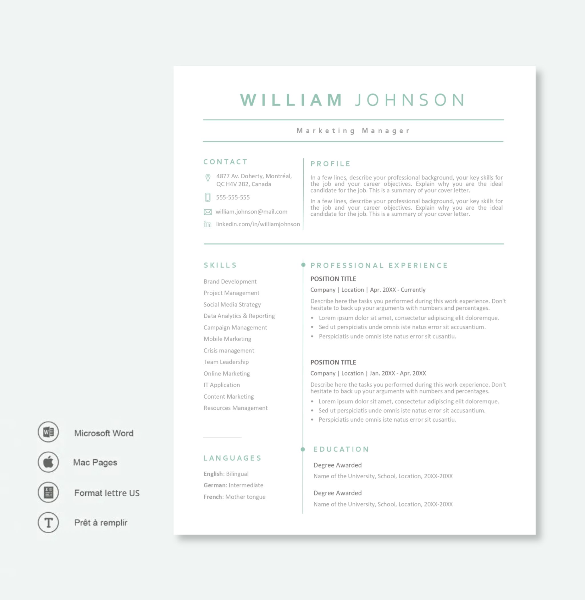 cv-tokyo-anglais-attractive-cv