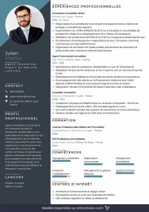cv agent immobilier