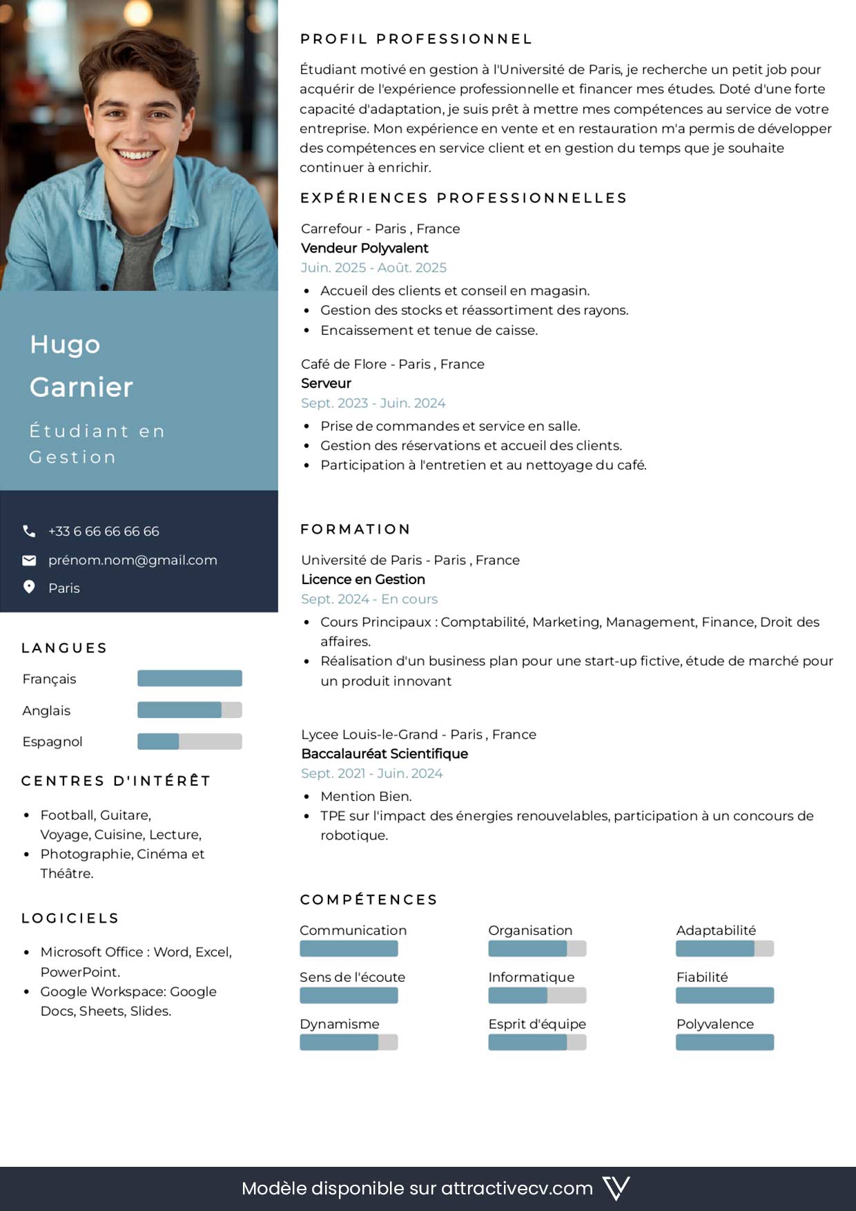 cv-etudiant-universitaire-en-ligne