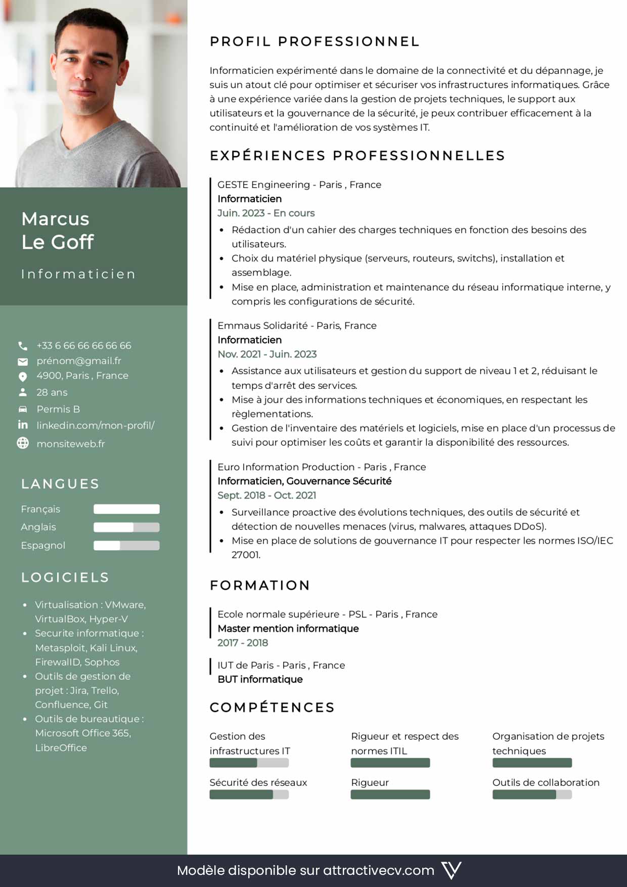 faire-cv-informaticien-en-ligne