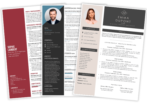 Modèles de CV originaux et créatifs